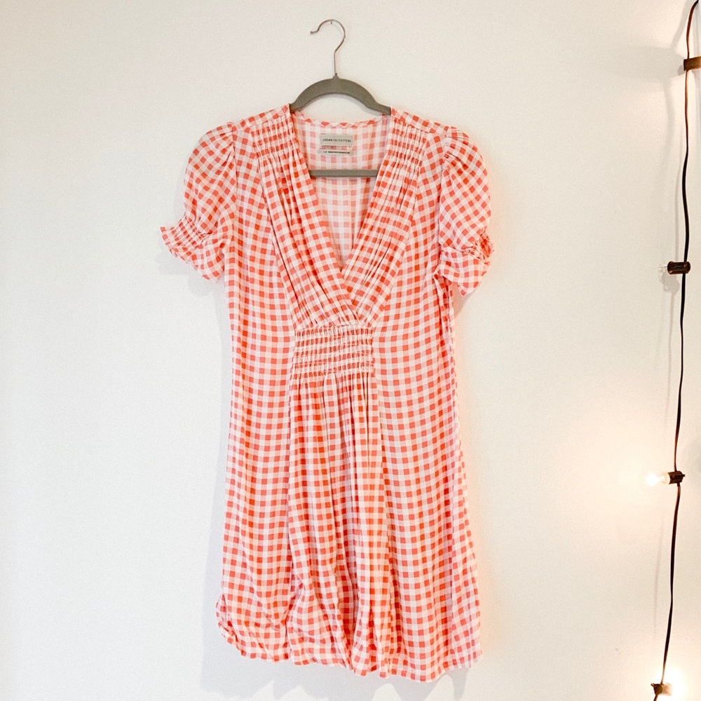 urban outfitters gingham dress